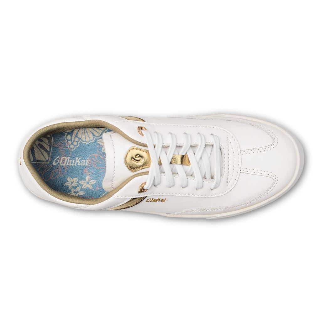 Women's Olukai Hā upu Sneakers White | RMPUGYX-07