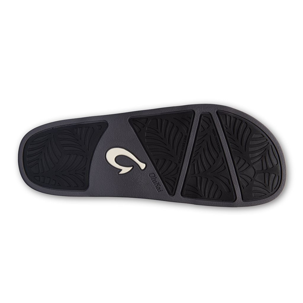 Women's Olukai Hila Sandals Black | YGXBCKA-94