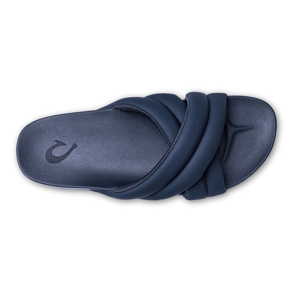 Women's Olukai Hila Sandals Blue | TMABDSG-68