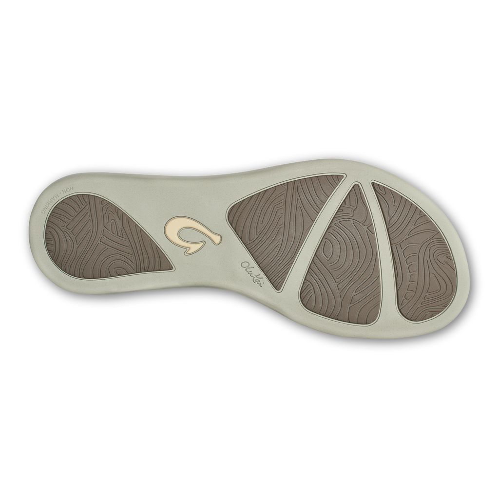 Women's Olukai Ho ōpio Hau Sandals Grey Brown | SORNTJB-92