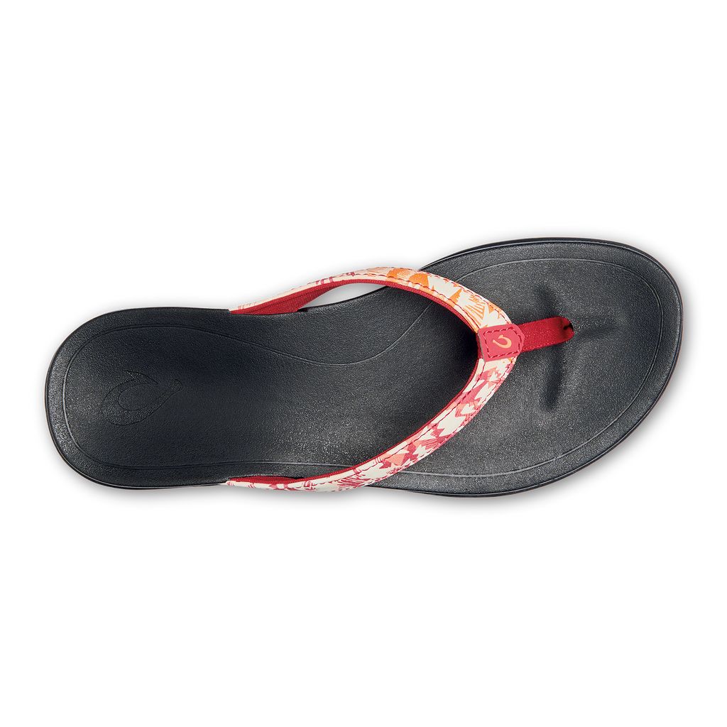 Women's Olukai Ho ōpio Sandals Flower | JGRTVPW-27