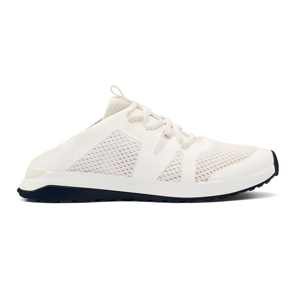 Women's Olukai Huia Sneakers White | KUWDLHR-85