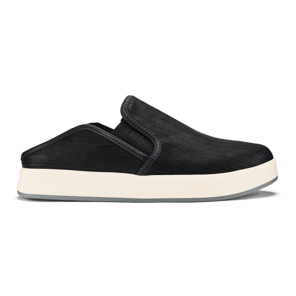 Women's Olukai Ki ihele Ili Sneakers Black | ENTOKRF-31