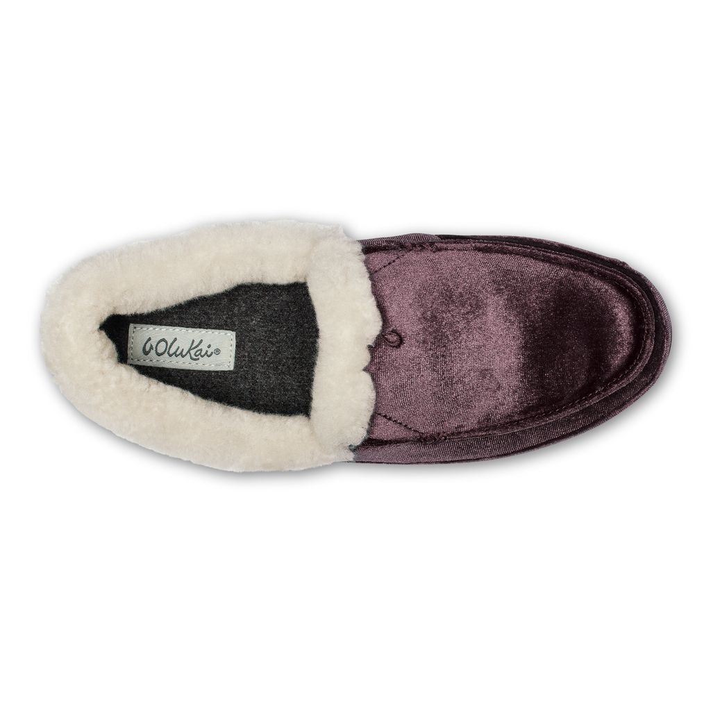 Women's Olukai Ku una Lānui Slippers Purple | XMEBNCD-98