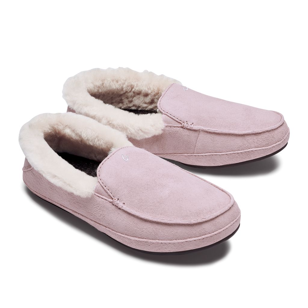 Women's Olukai Ku una Slippers Pink | PWGUASO-72