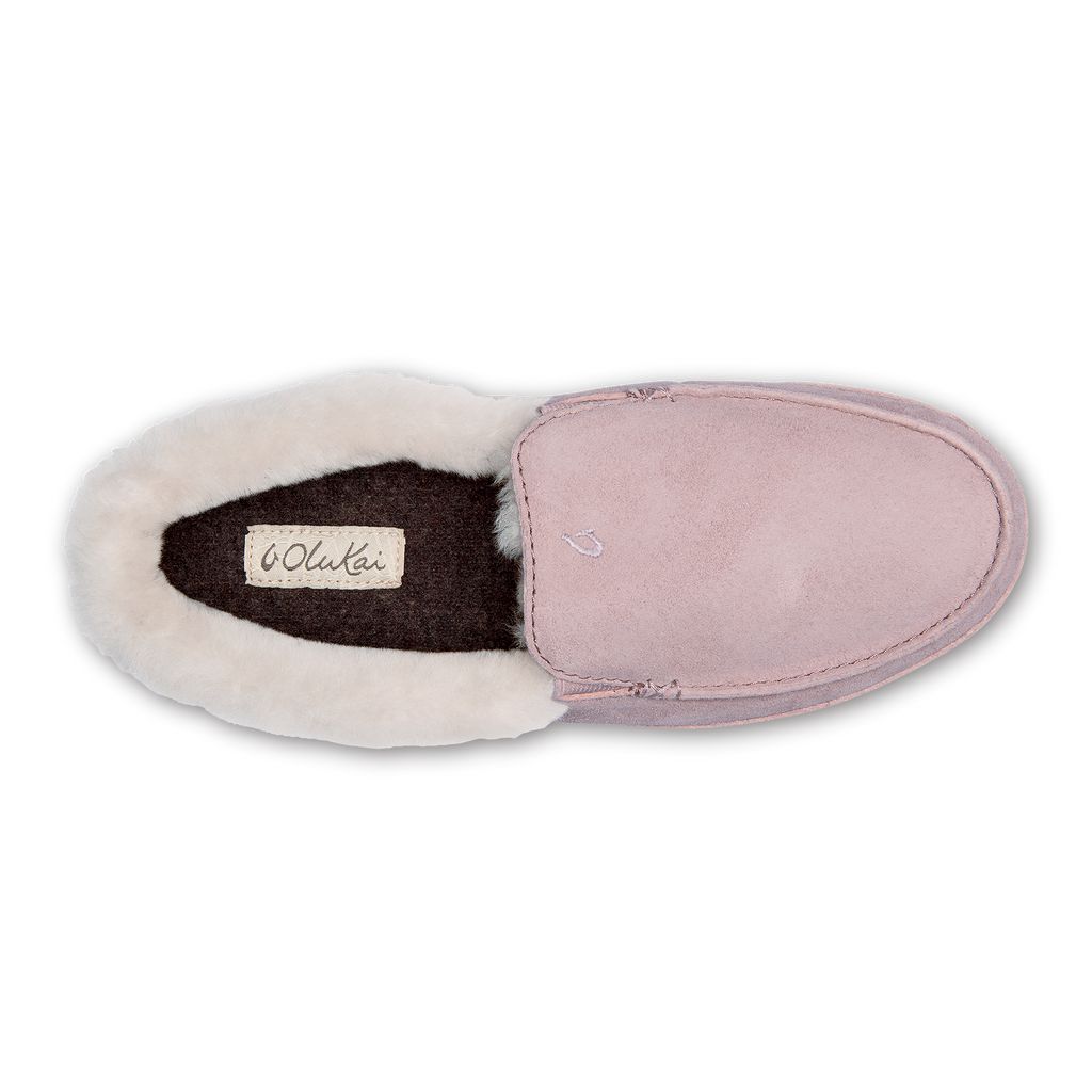 Women's Olukai Ku una Slippers Pink | PWGUASO-72