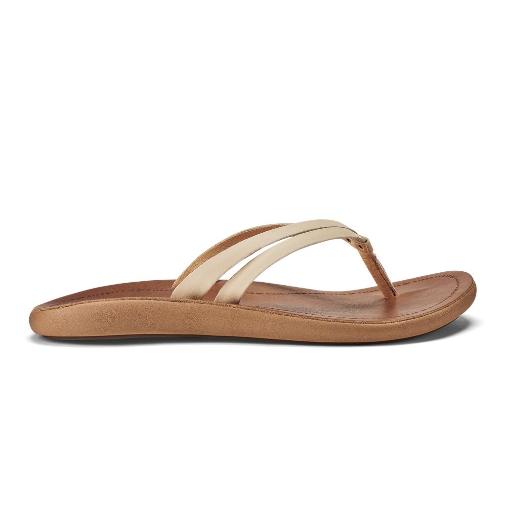 Women\'s Olukai Kāpehe Luana Sandals Brown | KWDNEZG-10