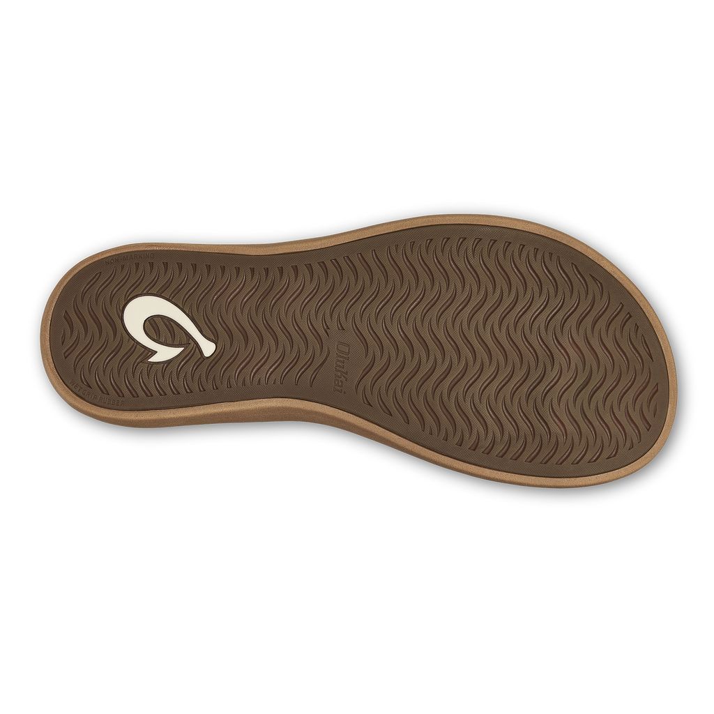 Women's Olukai Kāpehe Luana Sandals Brown | RJWLTBG-20