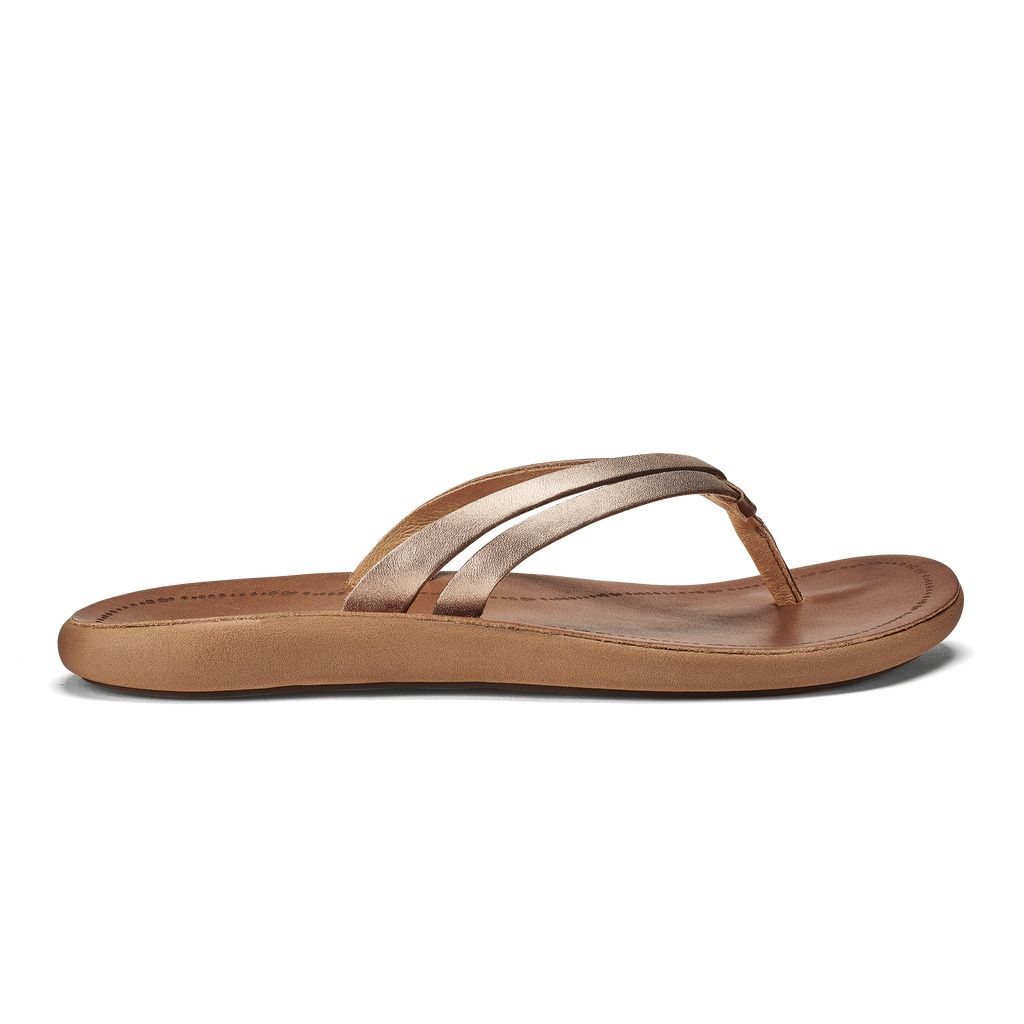 Women\'s Olukai Kāpehe Luana Sandals Brown | RJWLTBG-20