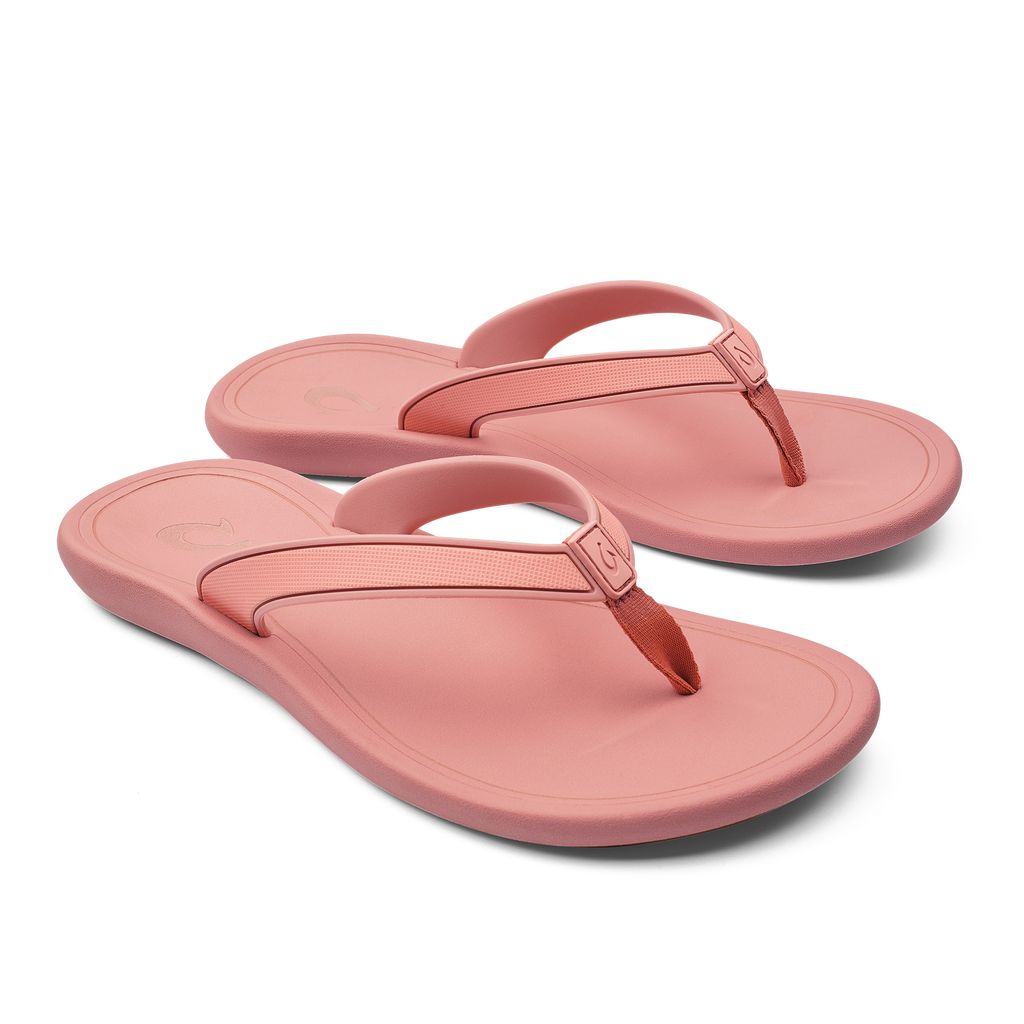 Women's Olukai Kāpehe Sandals Pink | KMGTUBR-21