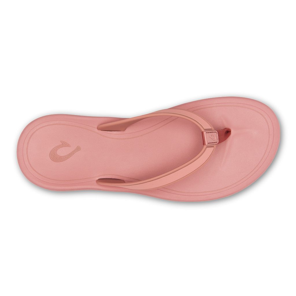 Women's Olukai Kāpehe Sandals Pink | KMGTUBR-21