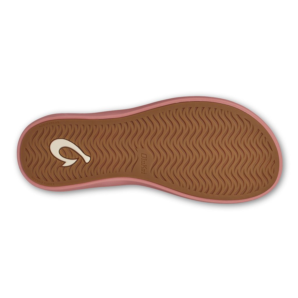 Women's Olukai Kāpehe Sandals Pink | KMGTUBR-21