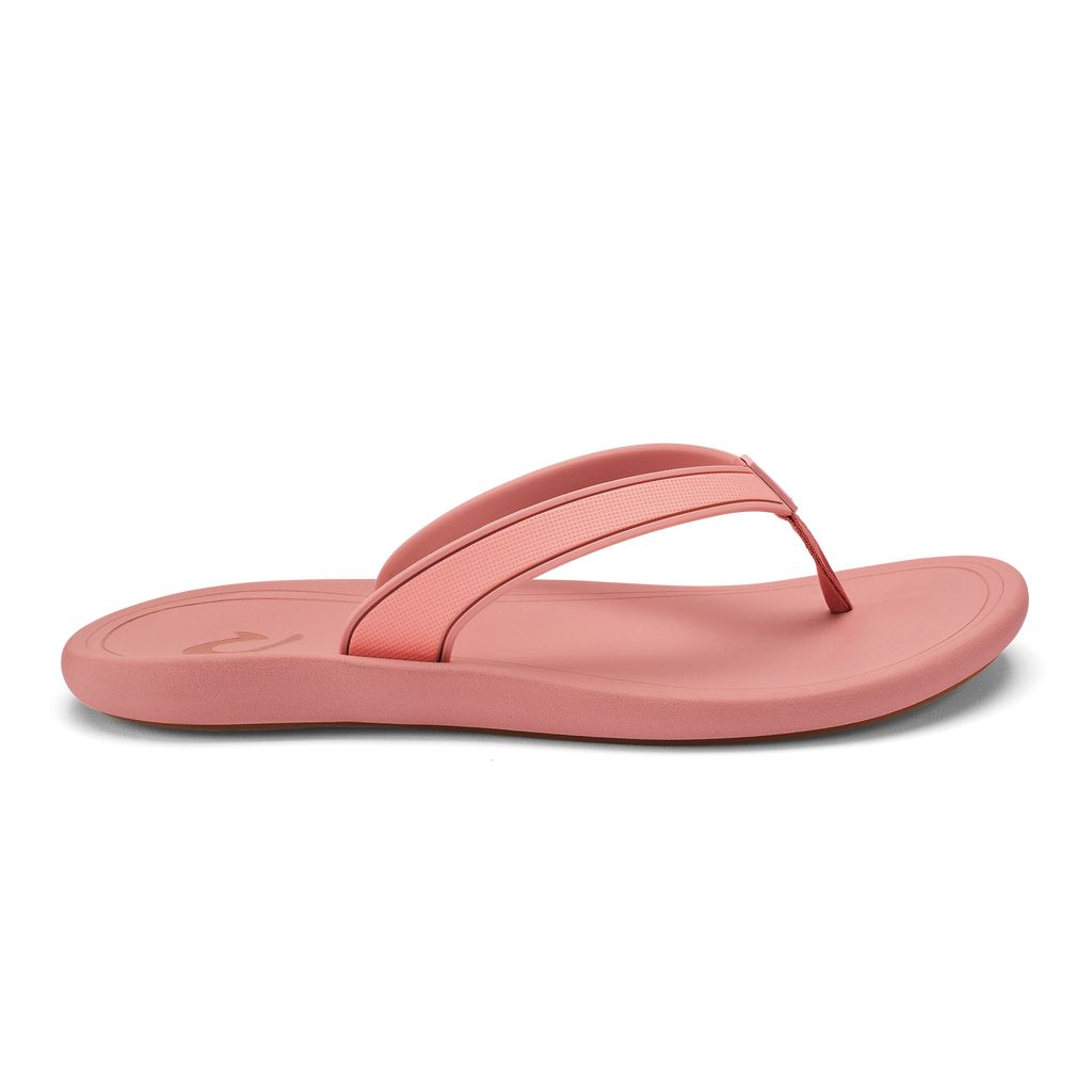 Women\'s Olukai Kāpehe Sandals Pink | KMGTUBR-21