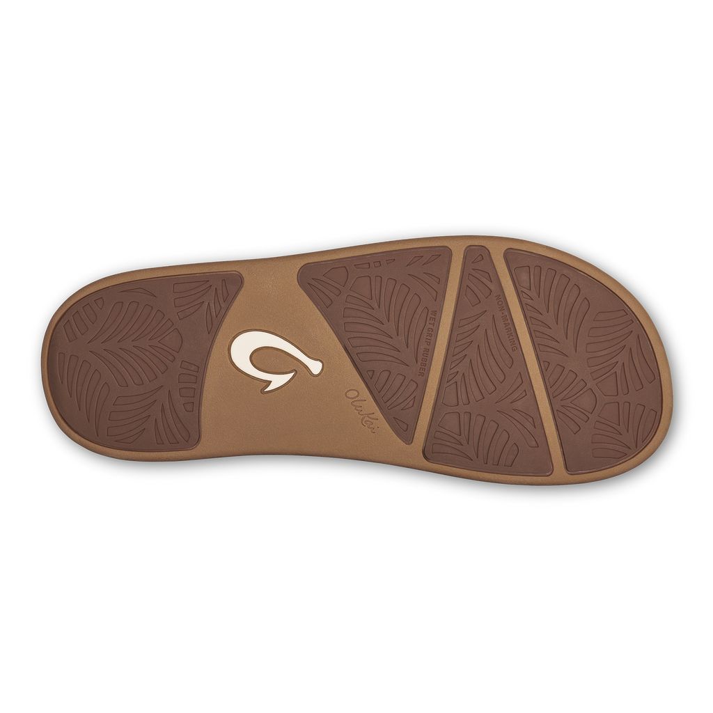 Women's Olukai Kīpe'a Heu Slippers Deep Purple | ACVNUTL-65