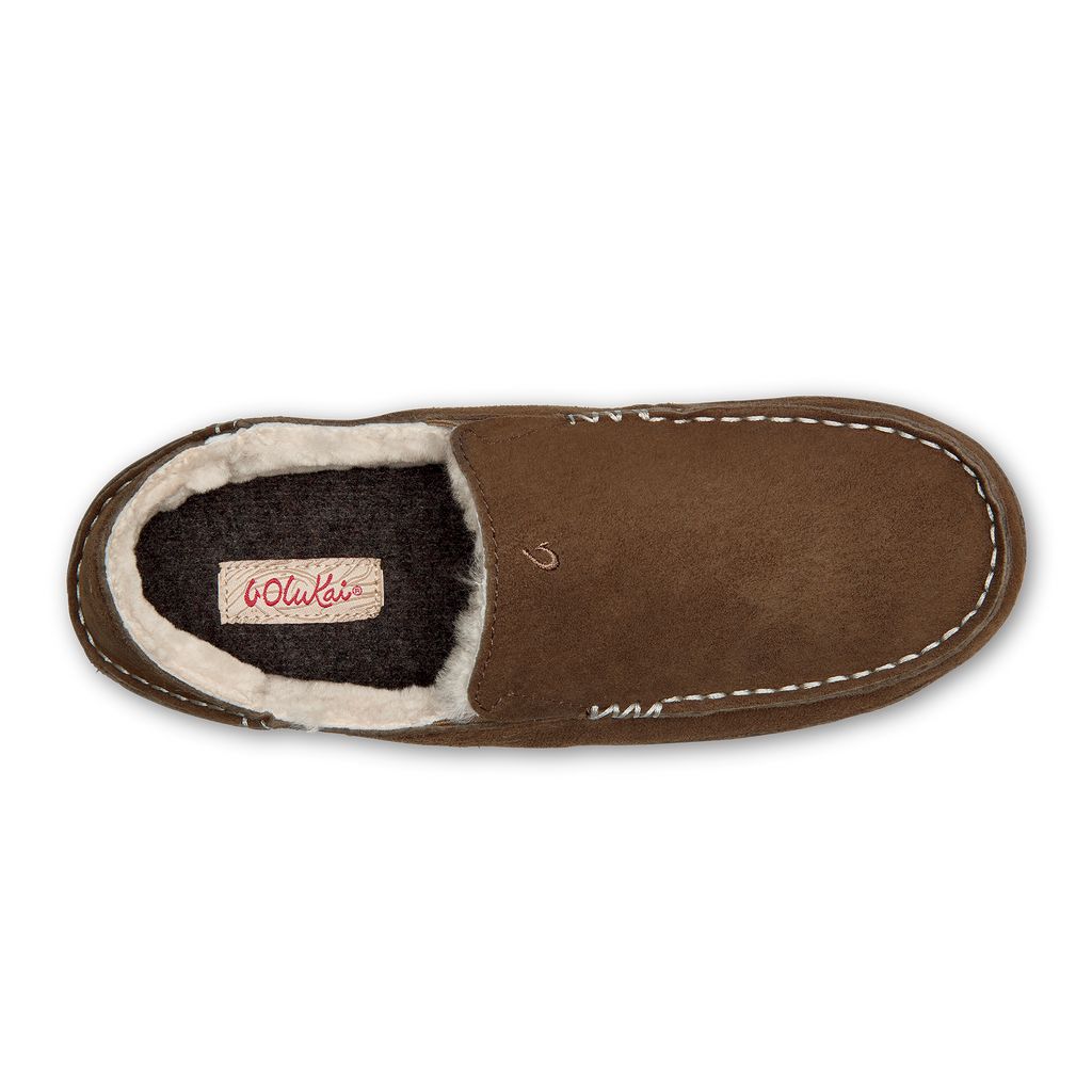 Women's Olukai Nohea Slippers Coffee | WZHKEJI-31