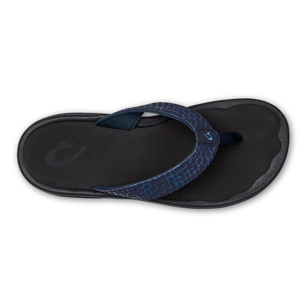 Women's Olukai Ohana Pa i Sandals Blue | GCNUSPL-50