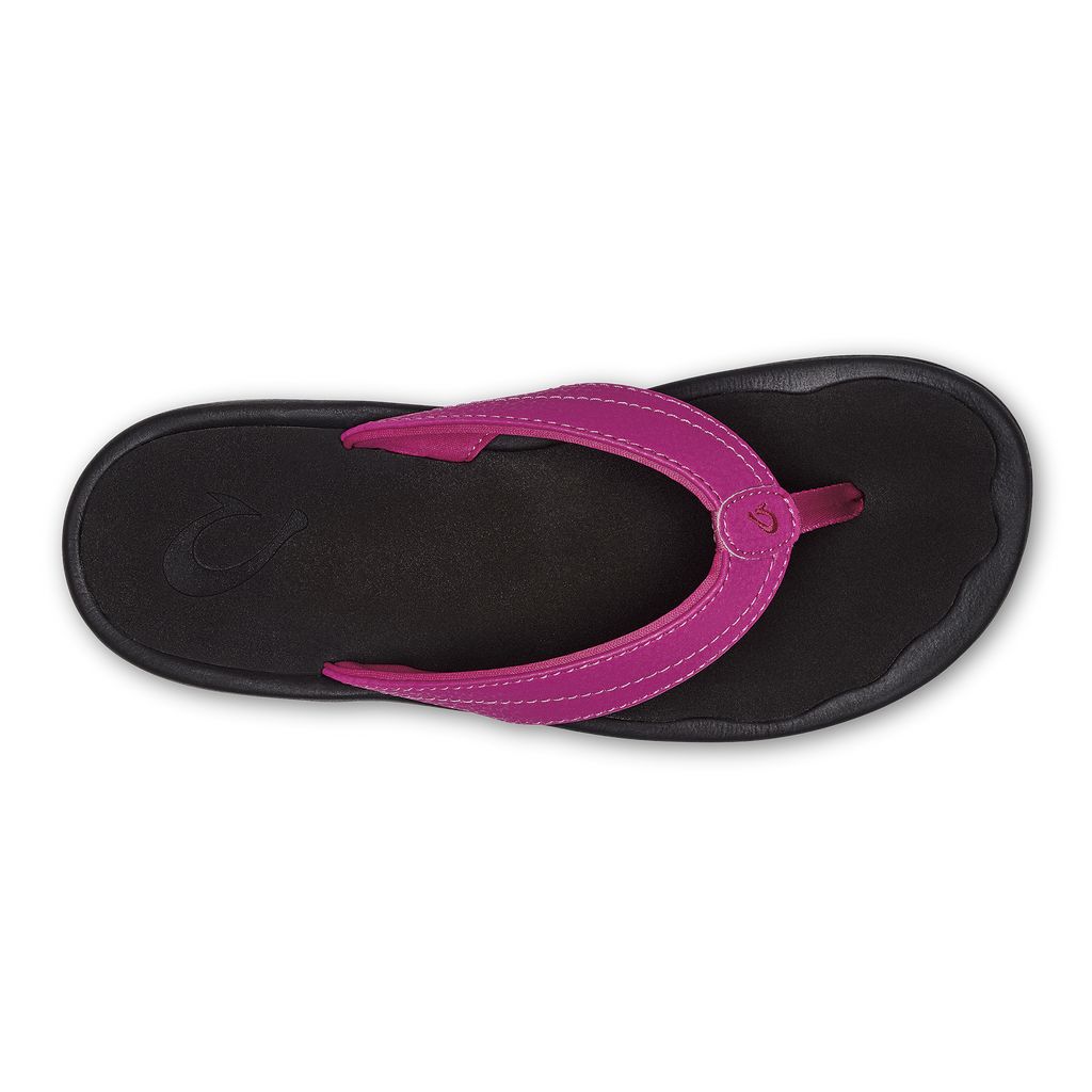 Women's Olukai Ohana Sandals Purple | JAXUWKG-86