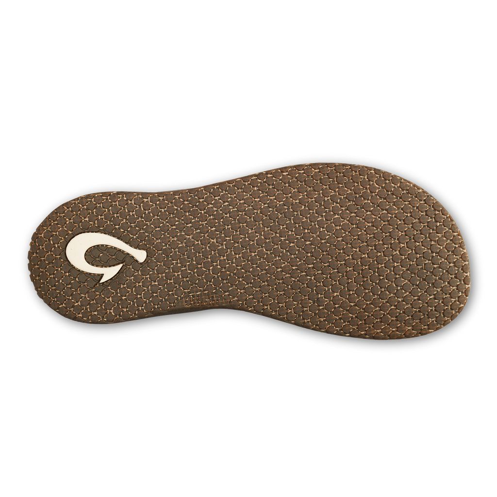 Women's Olukai Paniolo Sandals Brown | KASNRXQ-53