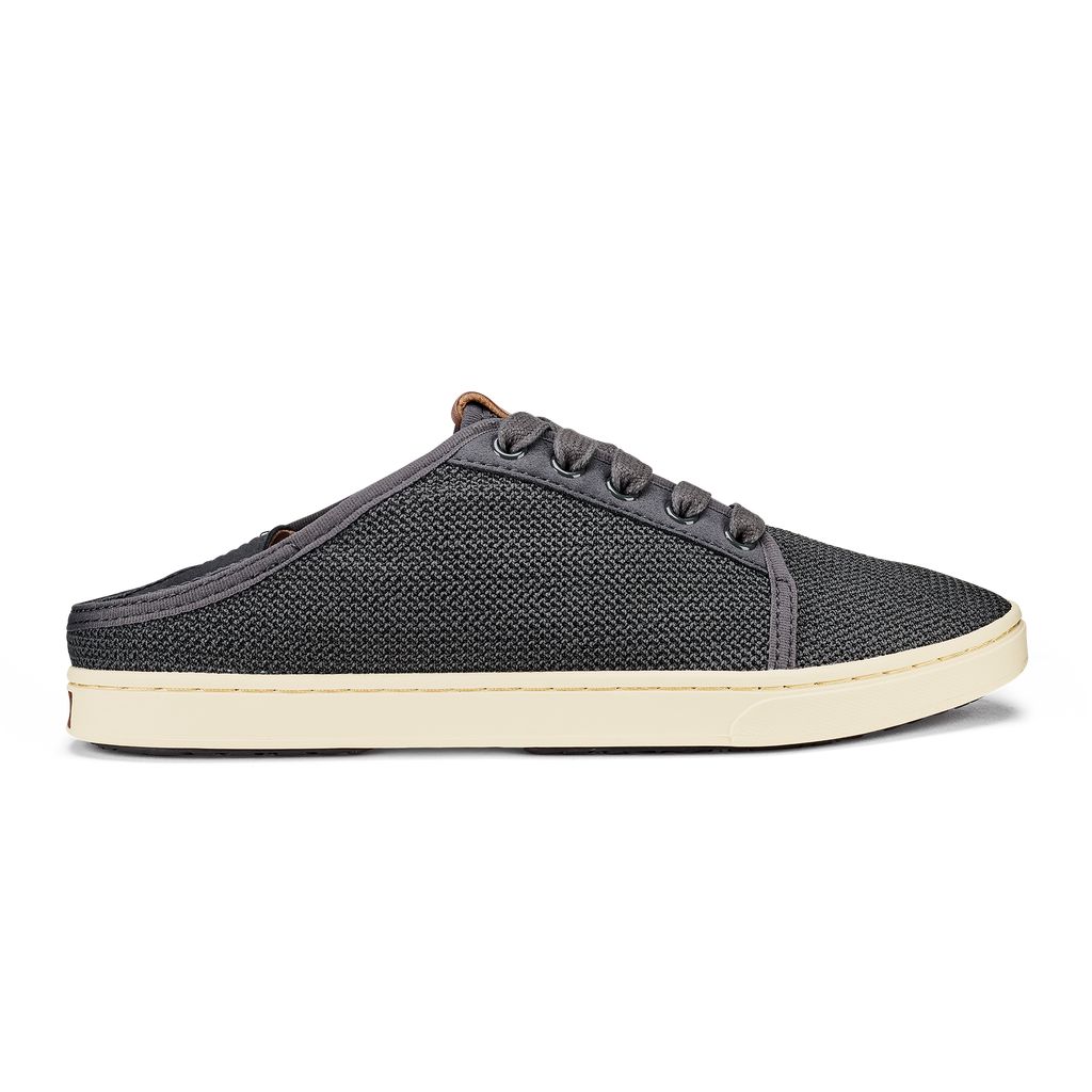 Women's Olukai Pehuea Lī Sneakers Dark Grey | WQDUSGE-67