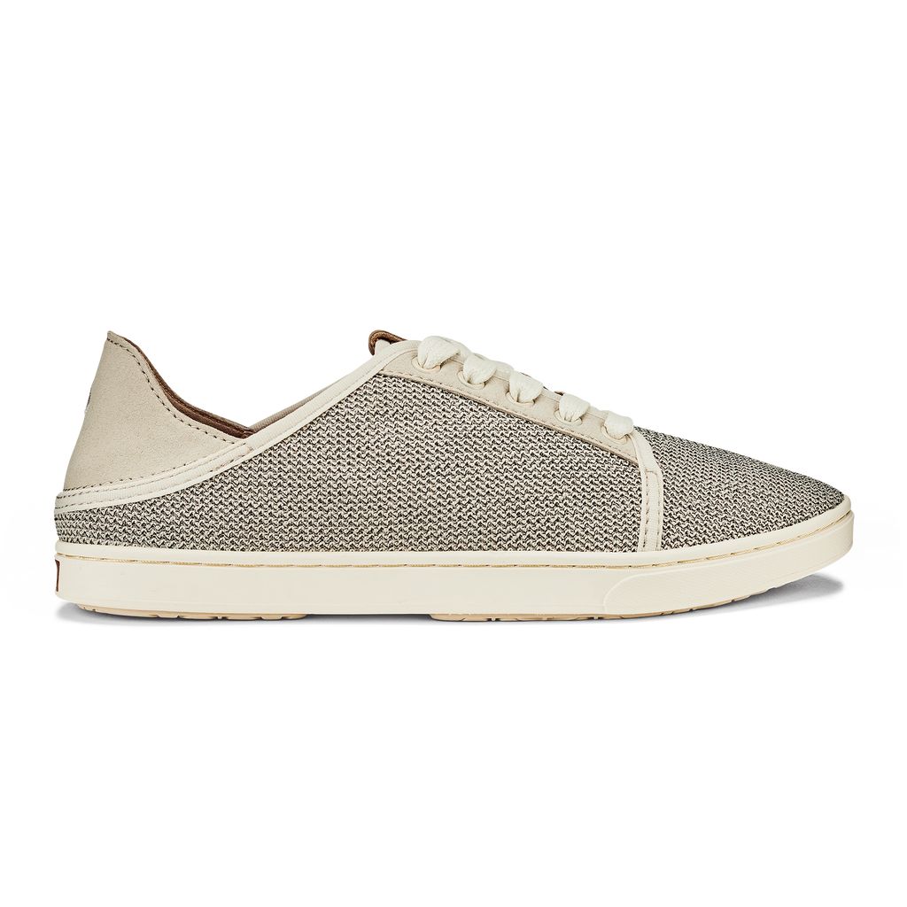 Women\'s Olukai Pehuea Lī Sneakers Grey | ILKRGWT-93