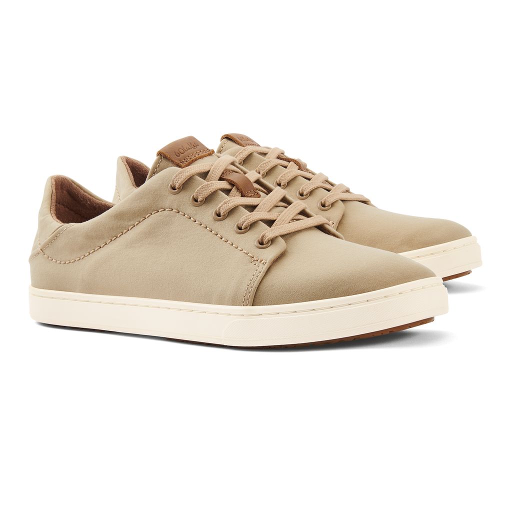 Women's Olukai Pehuea Lī Sneakers Khaki | SWGFKHJ-31