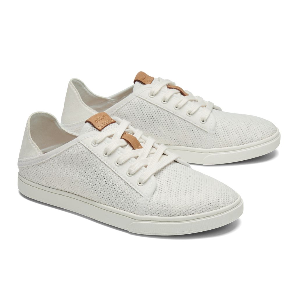 Women's Olukai Pehuea Lī Sneakers White | RYOSHTM-13