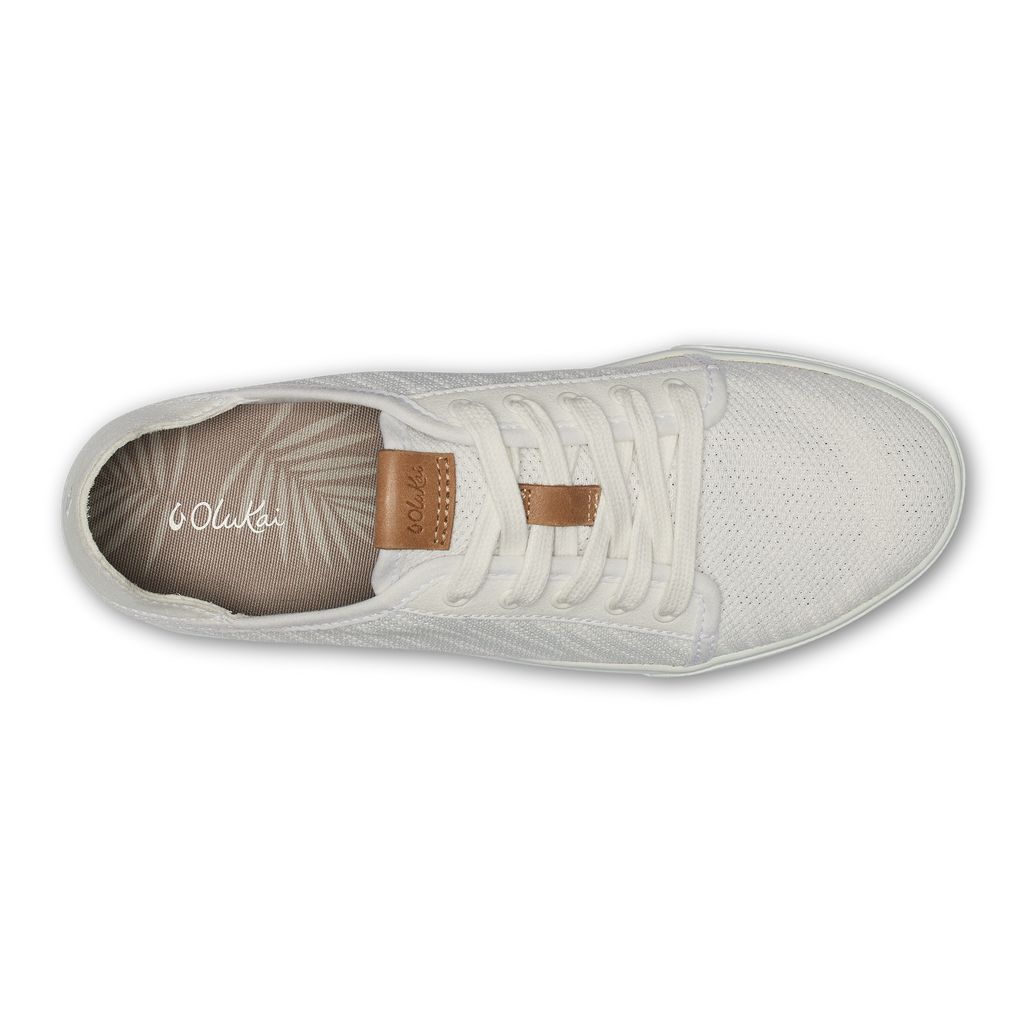 Women's Olukai Pehuea Lī Sneakers White | RYOSHTM-13