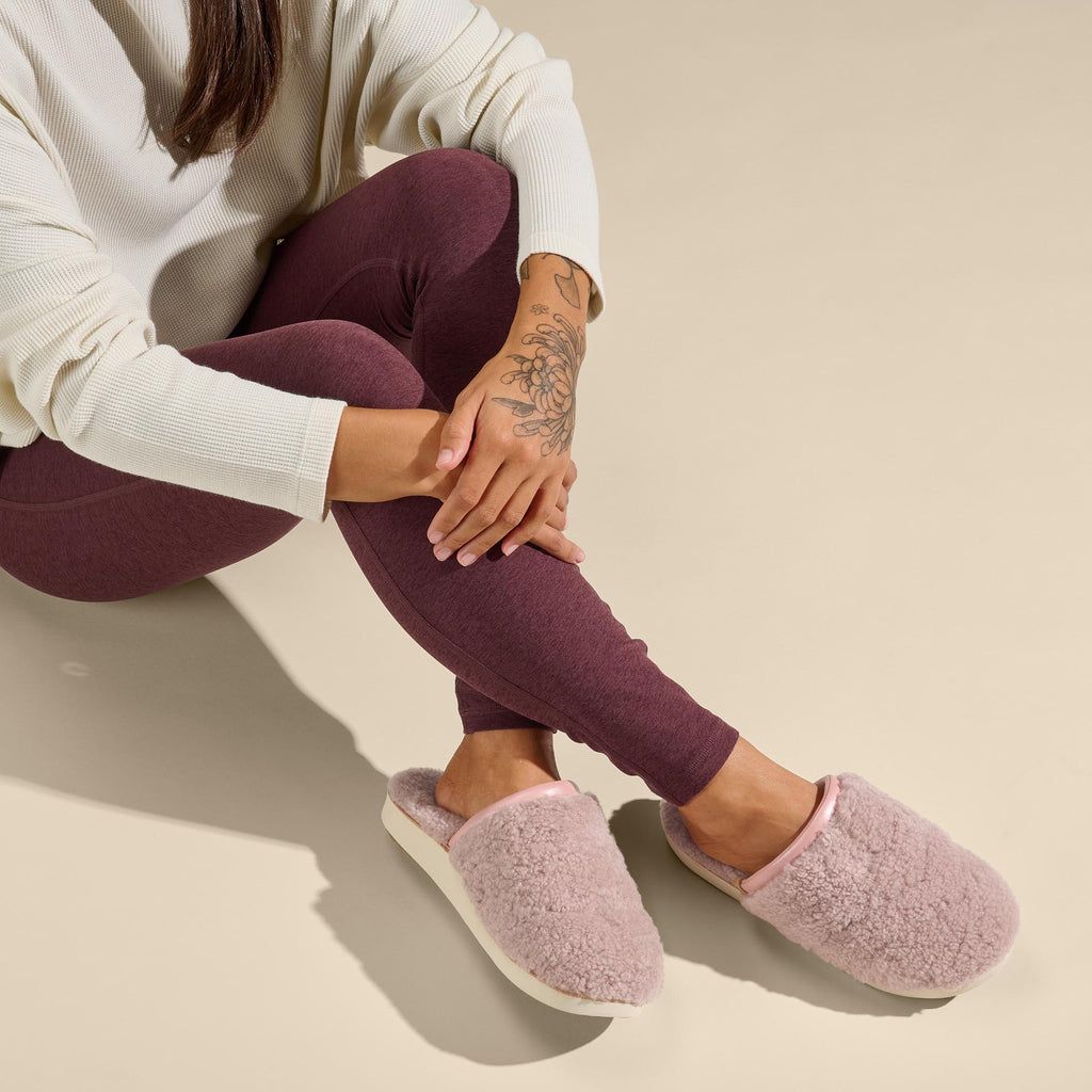 Women's Olukai Pūpū Mua Slippers Pink | KYXNCMI-71