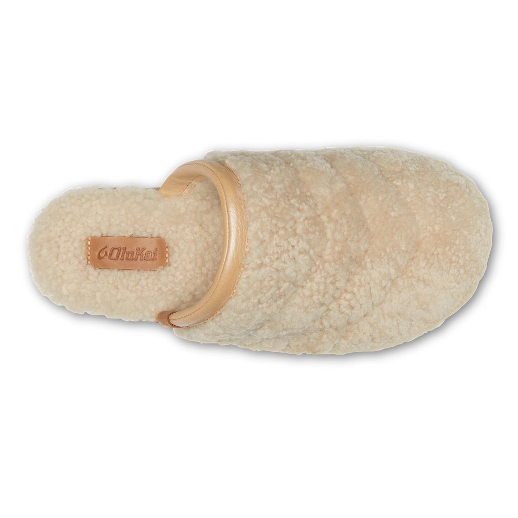 Women's Olukai Pūpū Mua Slippers White | DQMSALE-78