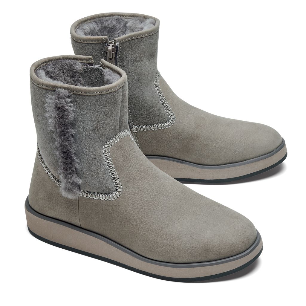 Women's Olukai Pāʻina Hulu Boots Dark Grey | VGNJFBK-20