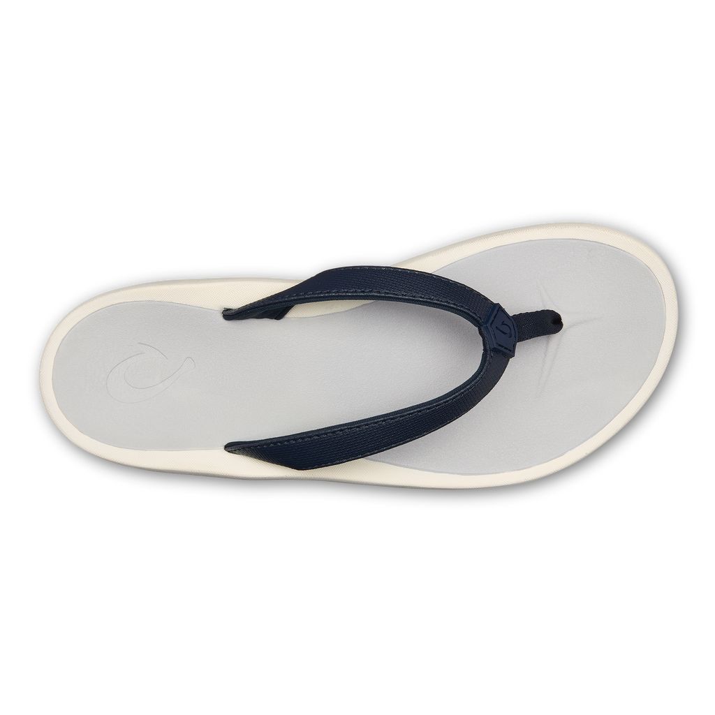 Women's Olukai Pī oe Sandals Blue | FWSCTOM-73