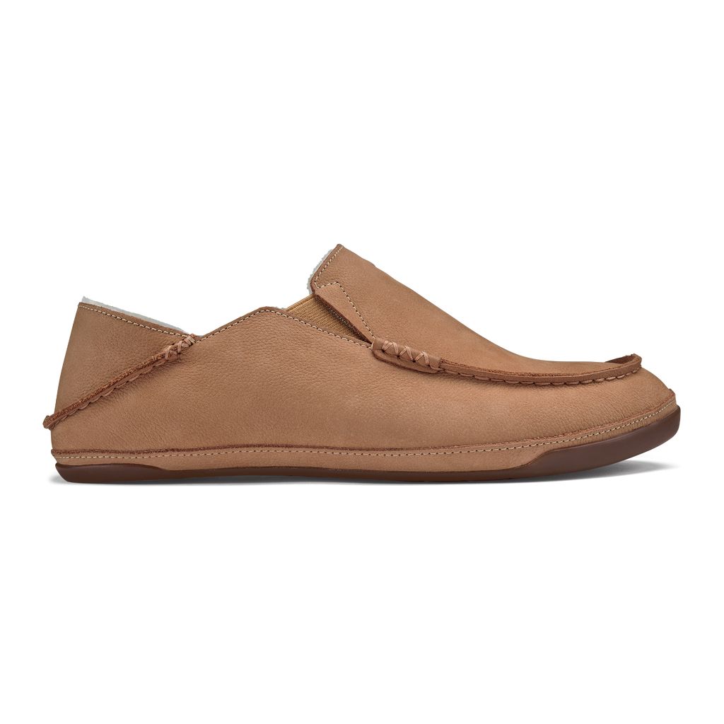 Men's Olukai Kīpuka Hulu Slippers Beige | LWNSBVM-28