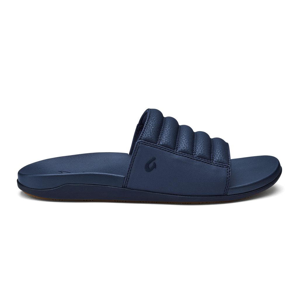 Men's Olukai Maha 'Olu Sandals Blue | IDYUQOT-56