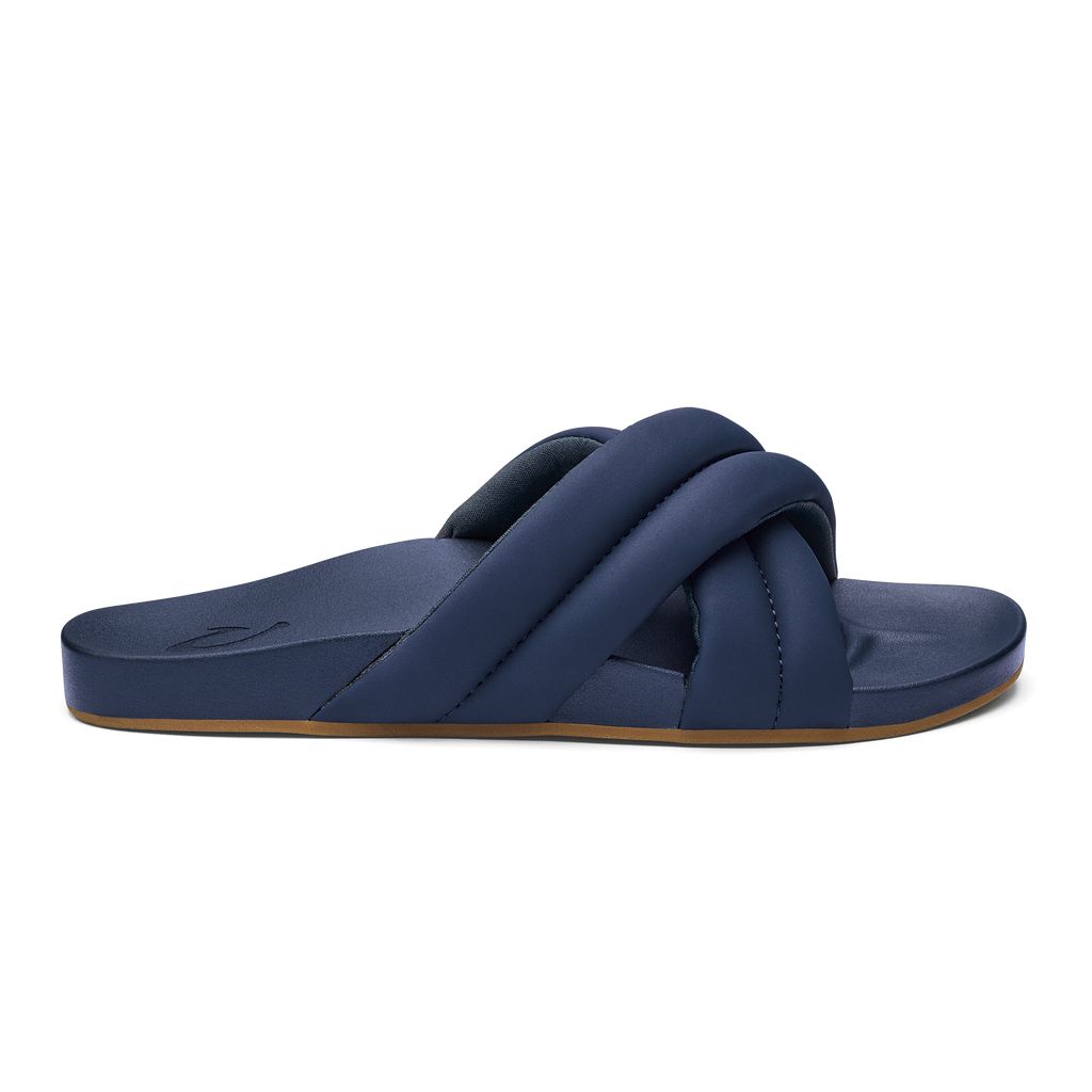 Women's Olukai Hila Sandals Blue | TMABDSG-68