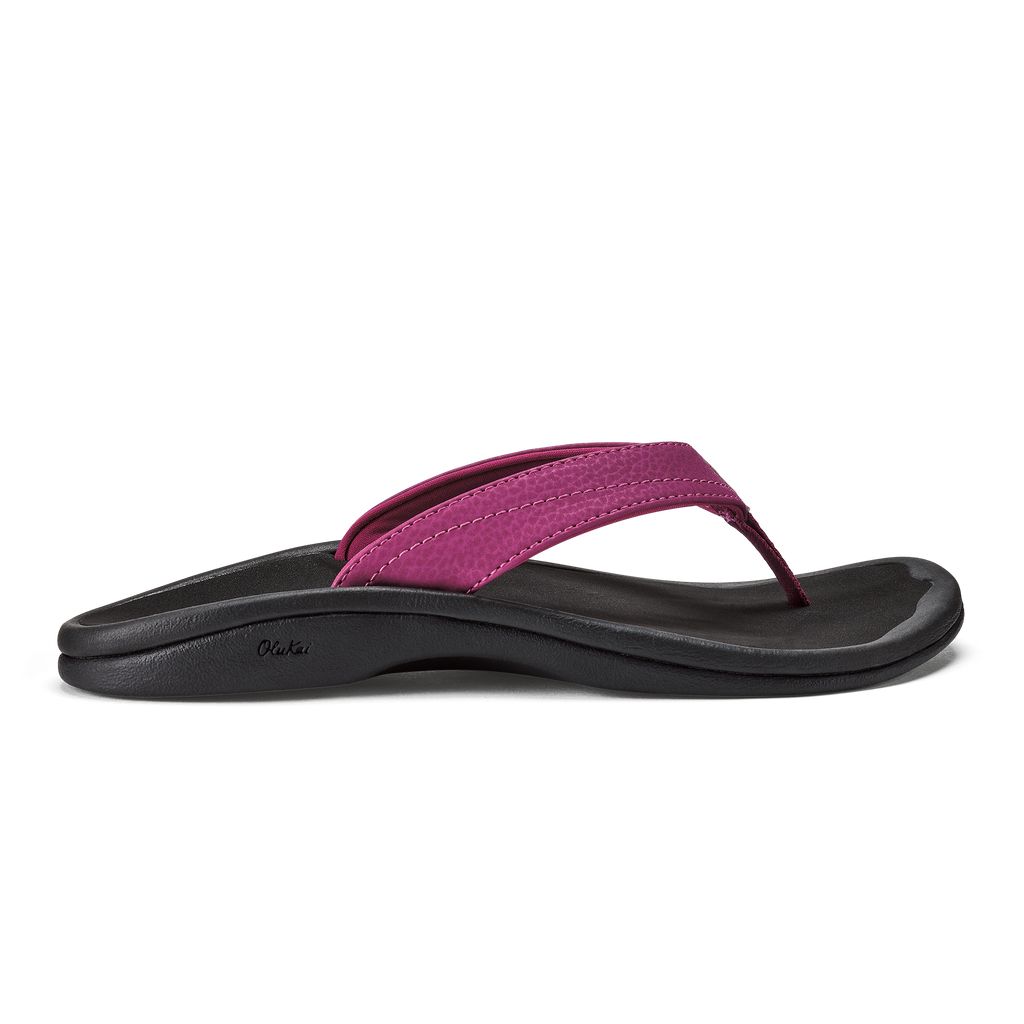 Women's Olukai Ohana Sandals Purple | JAXUWKG-86