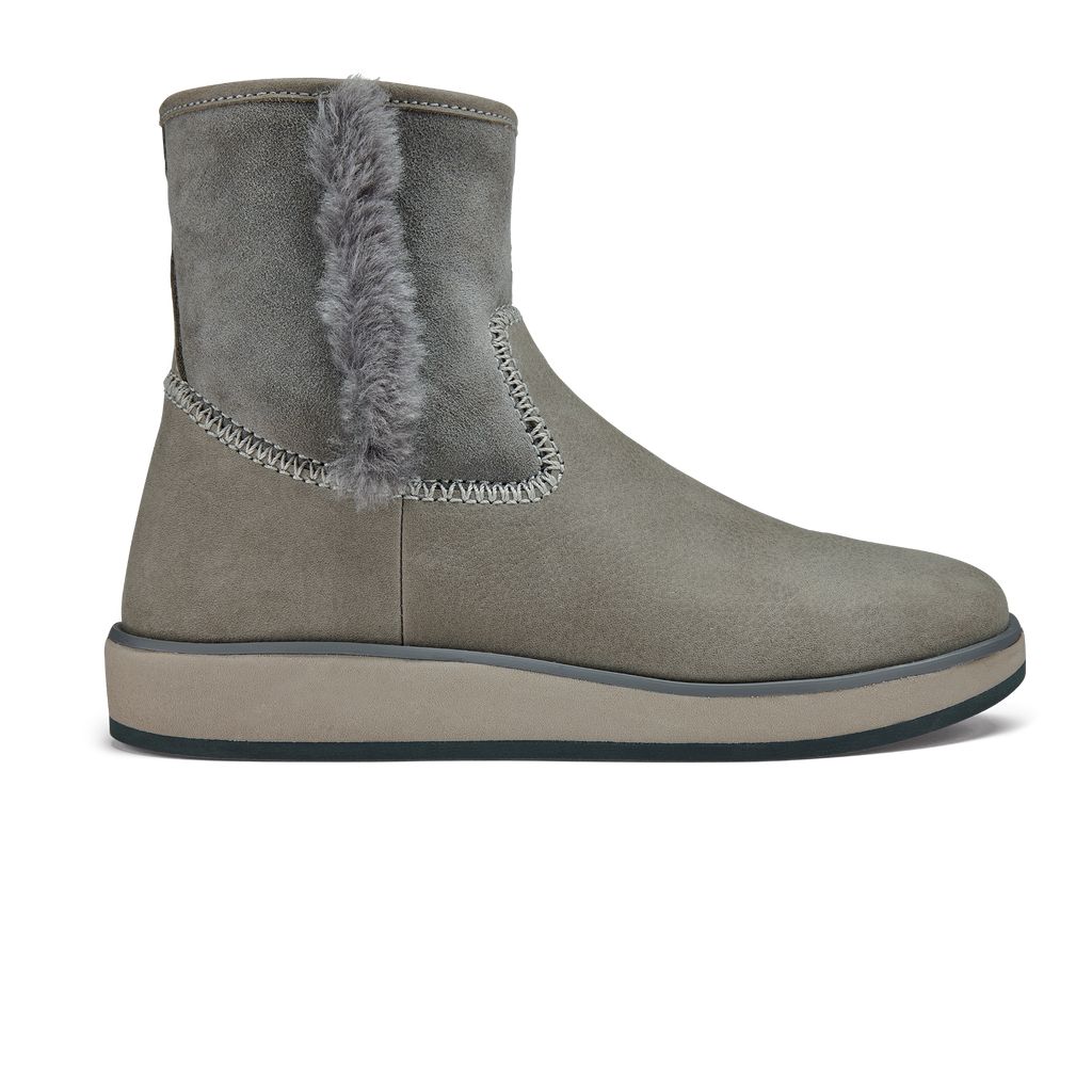 Women's Olukai Pāʻina Hulu Boots Dark Grey | VGNJFBK-20